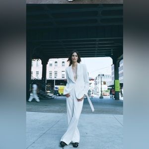 Zara High Waist Regular Fit Pants - NEW WITH TAGS